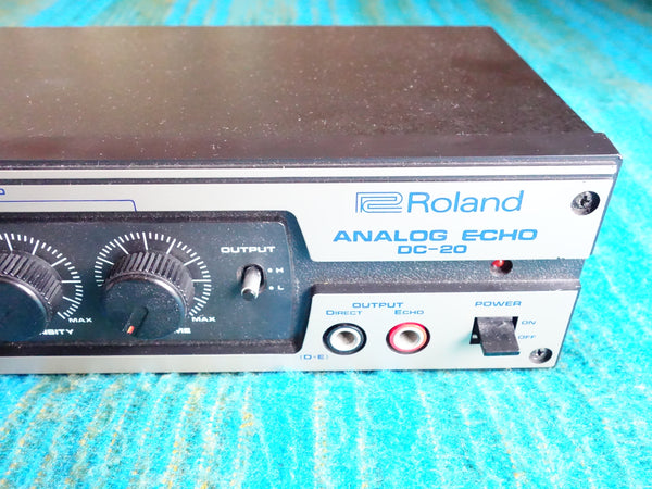 Roland DC-20 Analog Echo - 80's Vintage Analog Delay w/ MN3005 BBD Chip - G156