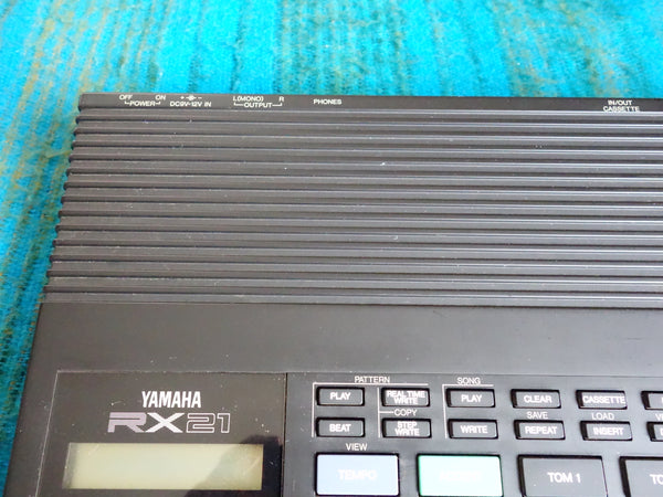 Yamaha RX21 Digital Rhythm Programmer / Drum Machine w/ AC Adapter - H172
