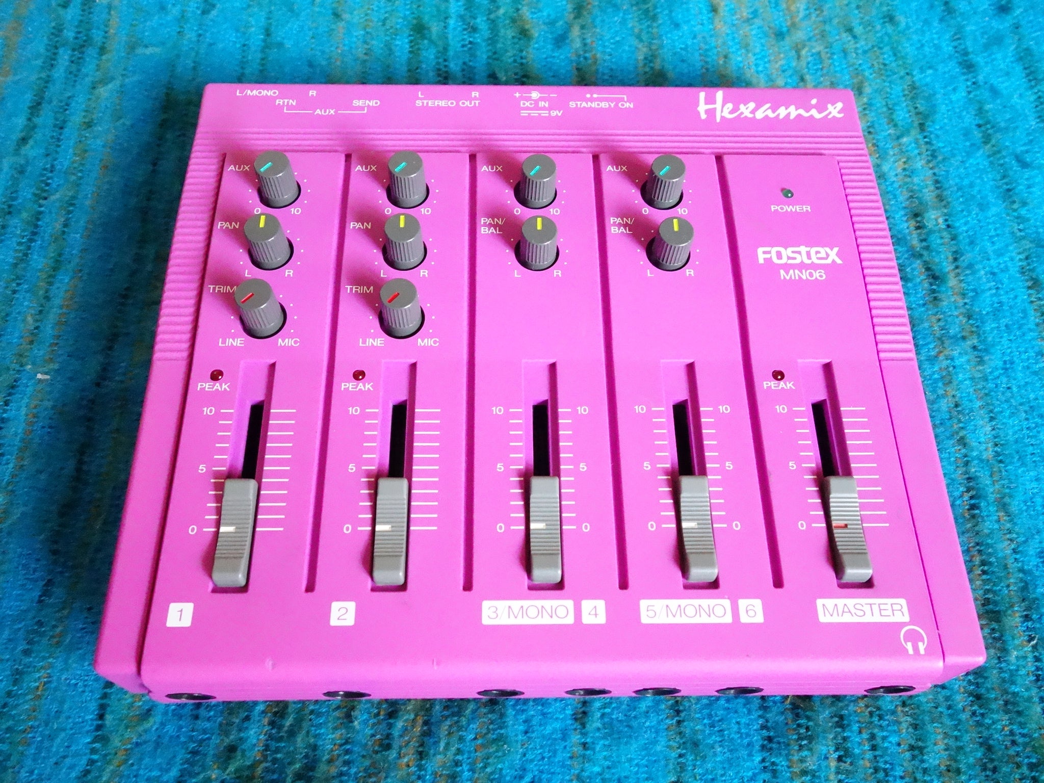 FOSTEX MN06 アナログミキサー　6ch FOSTEX MN06 アナログミキサー 6ch - メルカリ