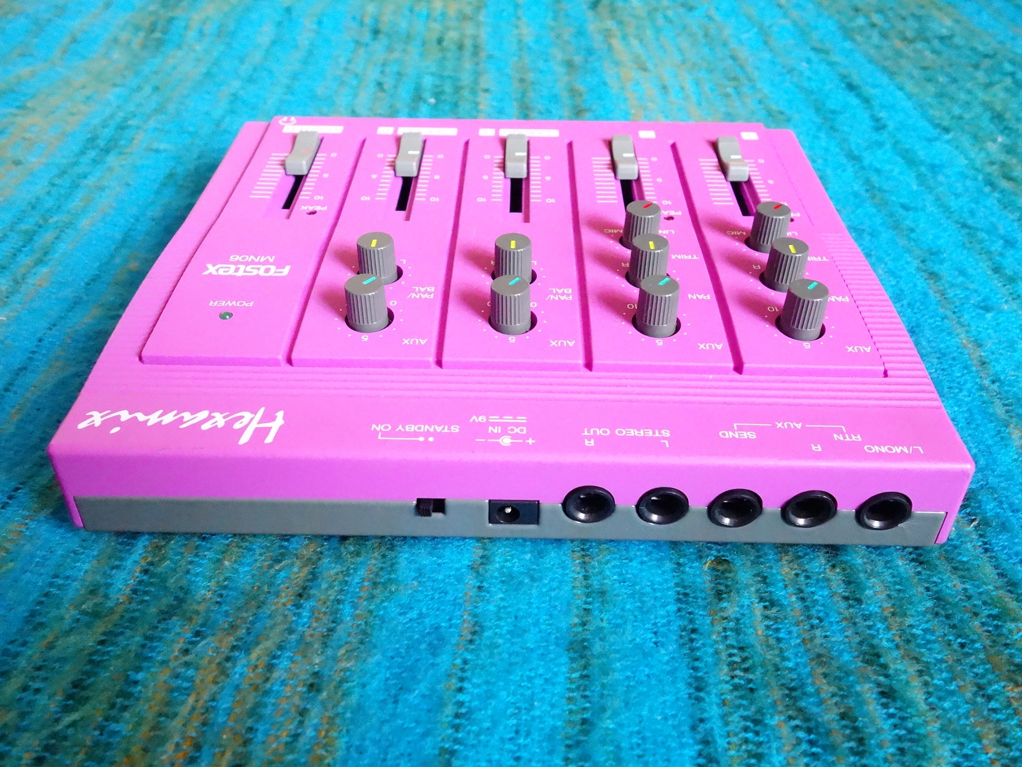 Fostex MN06 Hexamix 6ch Stereo Mixer w/ AC Adapter - G170