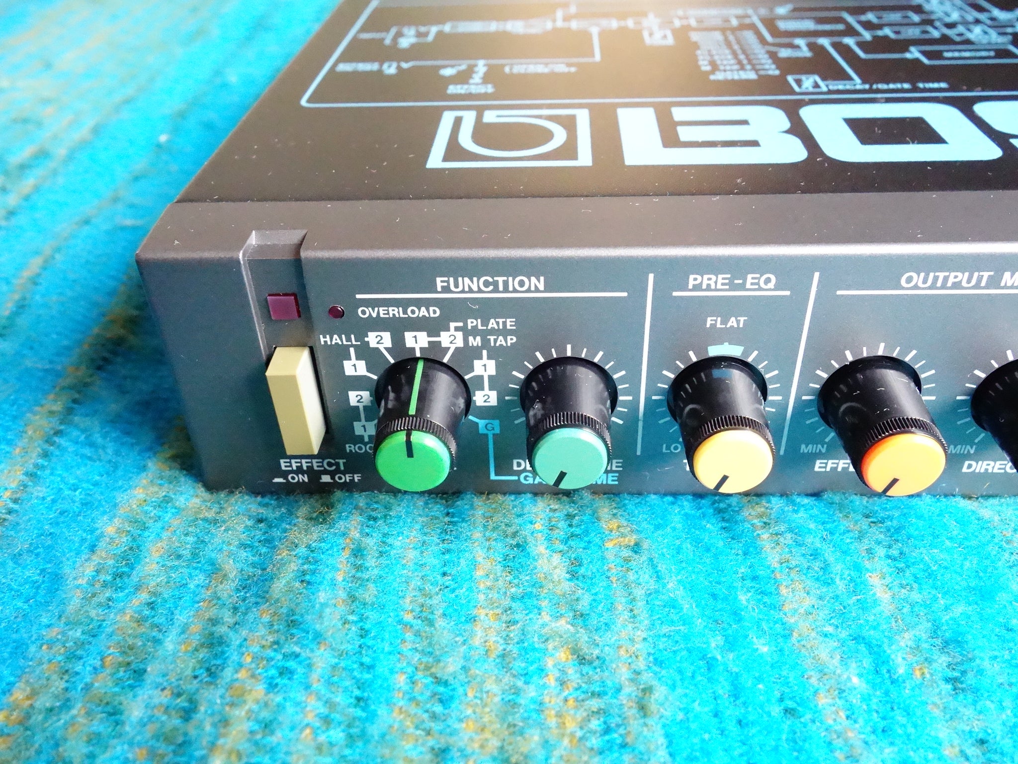 ギター BOSS RFB-10 MICRO RACK SERIES Boss ROD-10 Micro Rack Series Overdrive / Distortion 1980s