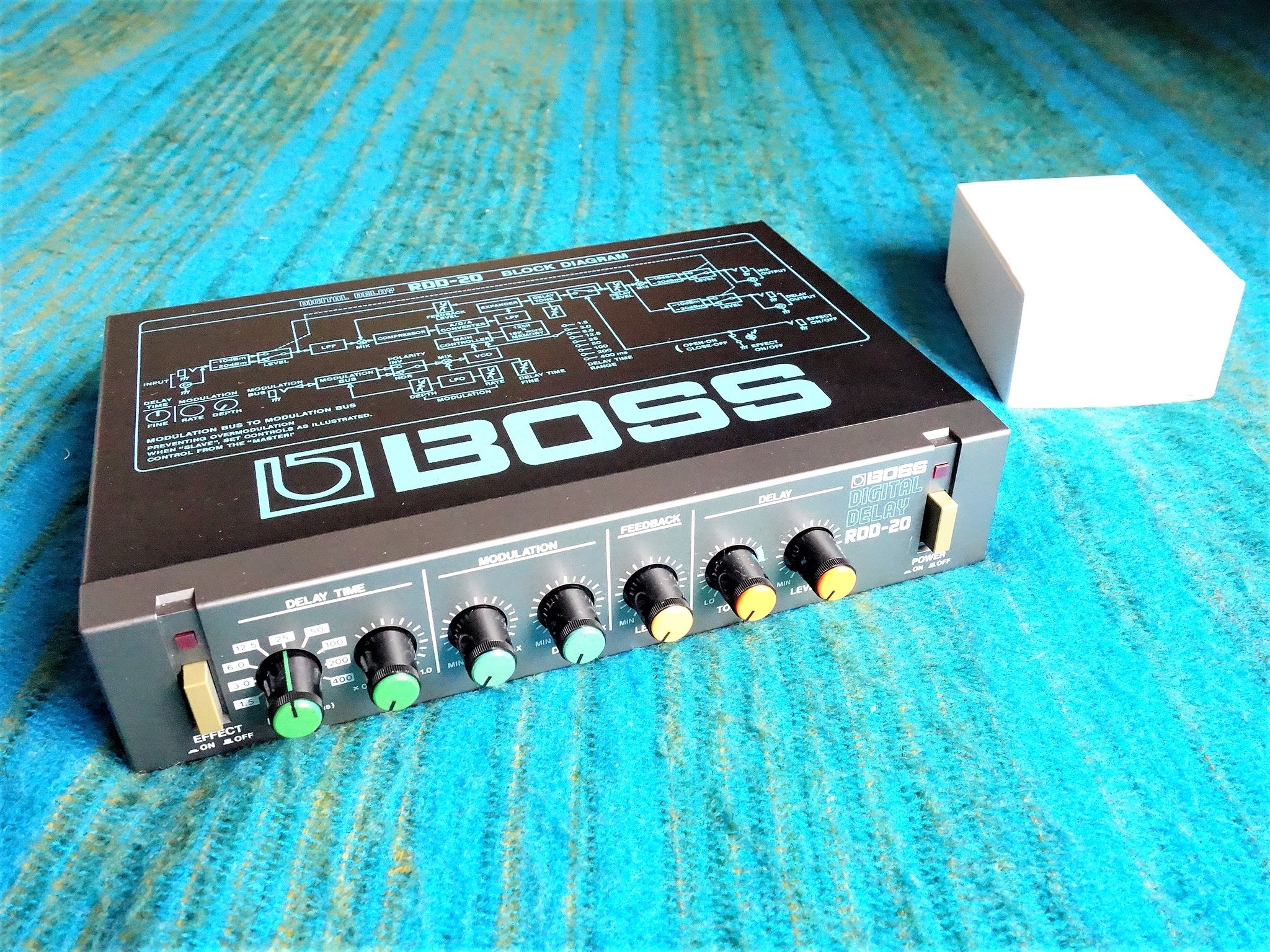 Boss Rack Fx Boss RDD-20 Digital Delay - 80's Vintage Boss Micro Rack Series - G185 ...
