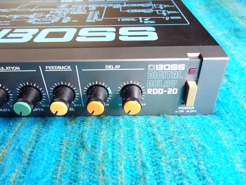 Boss RDD-20 Digital Delay - 80's Vintage Boss Micro Rack Series - G185 ...