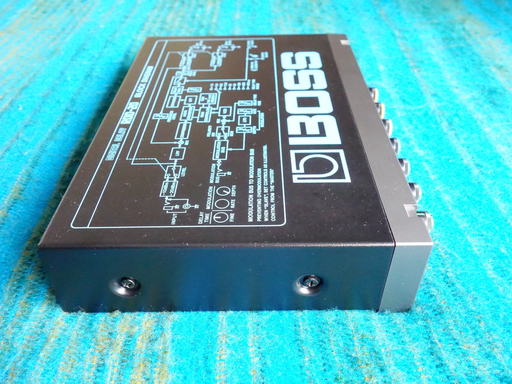BOSS RDD-20 モジュレーションエフェクター Boss RDD-20 Digital Delay - 80's Vintage Boss Micro Rack