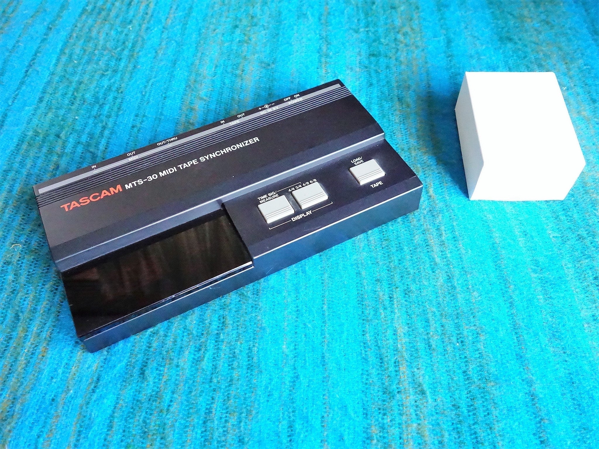 Tascam MTS-30 Midi Tape Synchronizer w/ AC Adapter - 80's Vintage - H031