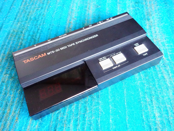 Tascam MTS-30 Midi Tape Synchronizer w/ AC Adapter - 80's Vintage - G199