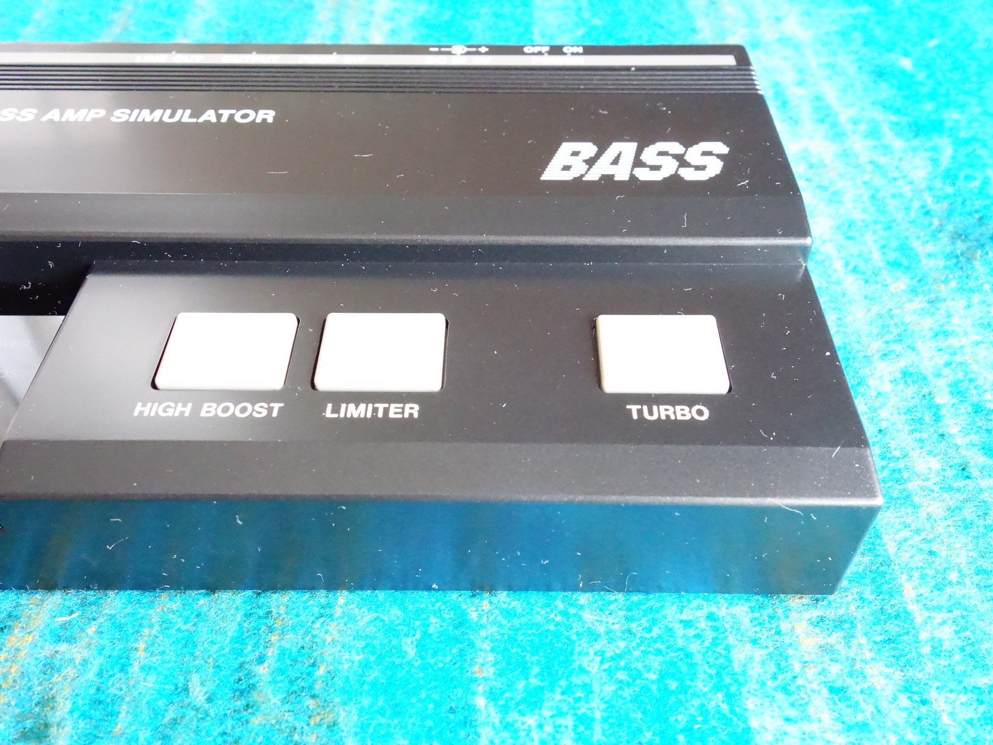 Tascam BS-30 Bass Amp Simulator w/ Box, AC Adapter - 80's New Old