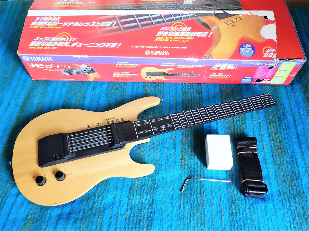 Yamaha EZ-EG Digital Silent Midi Guitar w/ Box, Strap, AC Adapter