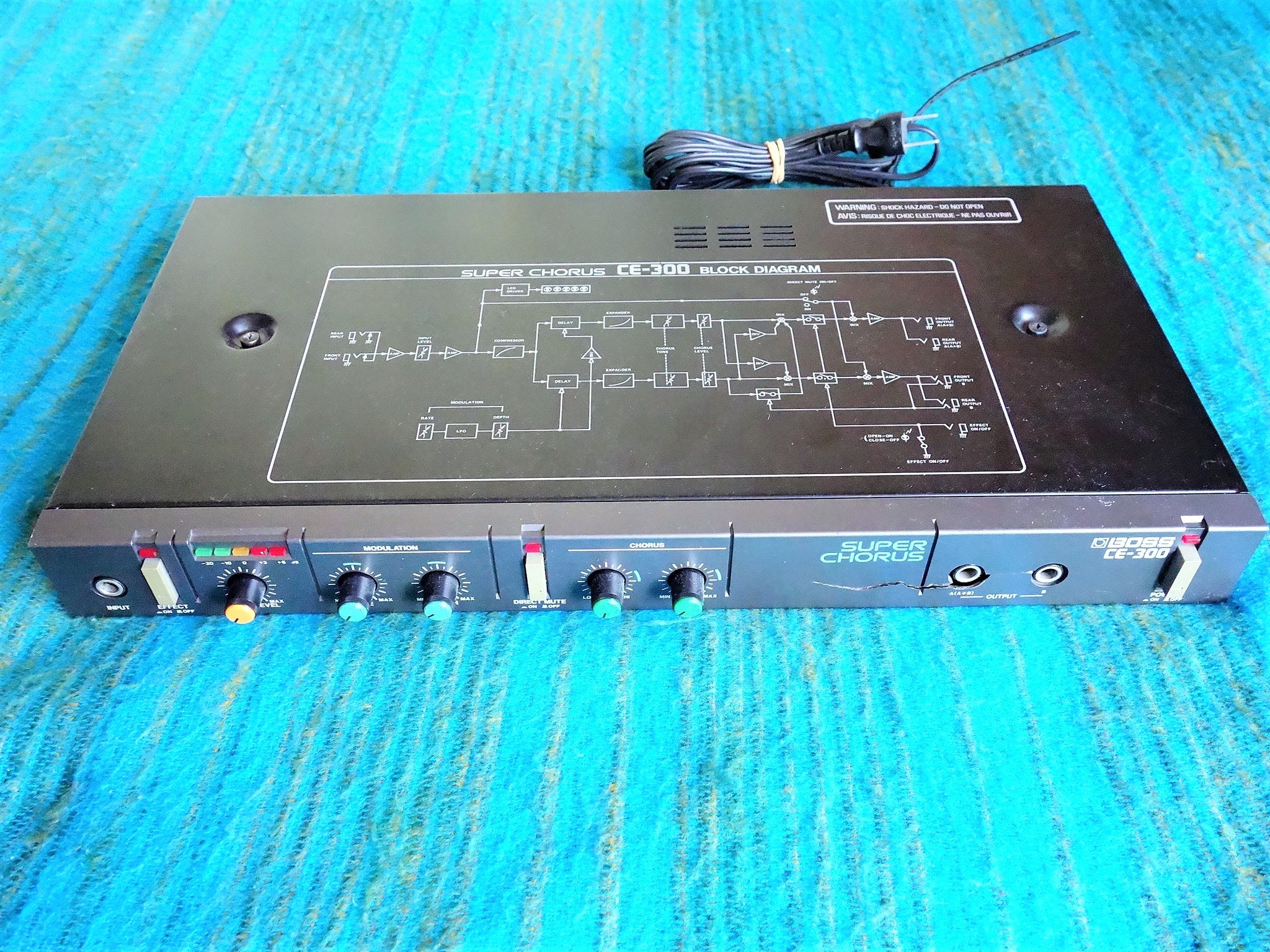 Boss CE-300 Super Chorus - 80's Vintage Boss Rack Analog Chorus