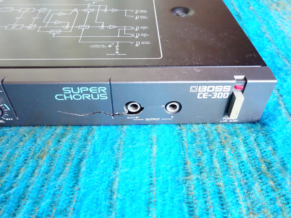 Boss CE-300 Super Chorus - 80's Vintage Boss Rack Analog Chorus - H035