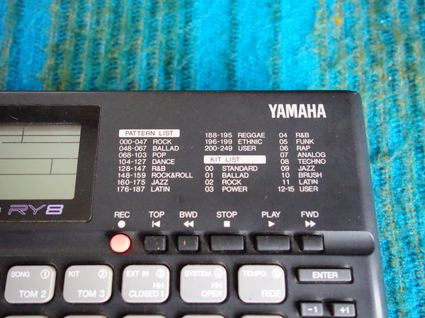 Yamaha RY8 Rhythm Programmer Drum Machine w/ AC Adapter - H039