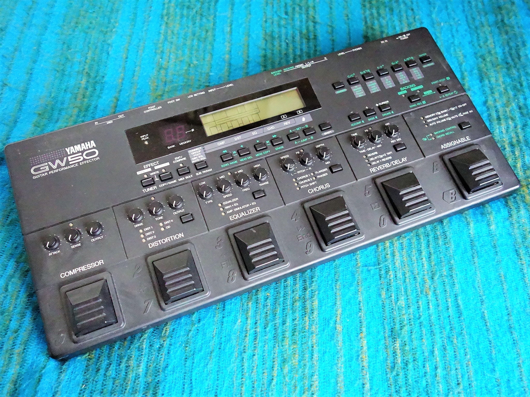 ギター YAMAHA GW50 GUITAR PERFORMANCE EFFECTOR Yamaha GW50 Guitar Performance Effector - 90's Multi Effects