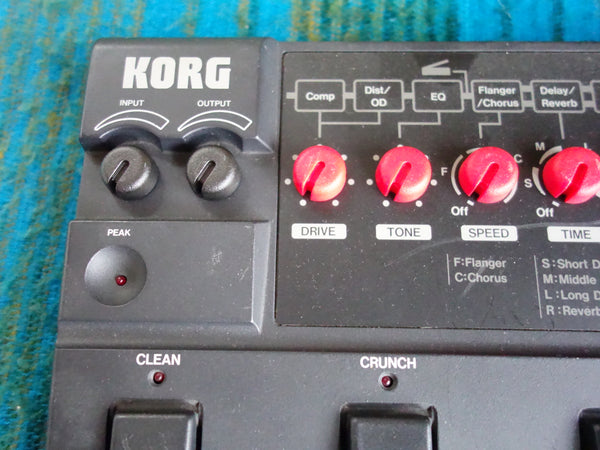 Korg Toneworks G3 Guitar Performance Processor w/ AC Adapter - H043
