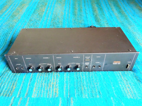 Fostex Model 3180 Reverb Unit - 80's Stereo Analog Spring Reverb - H050