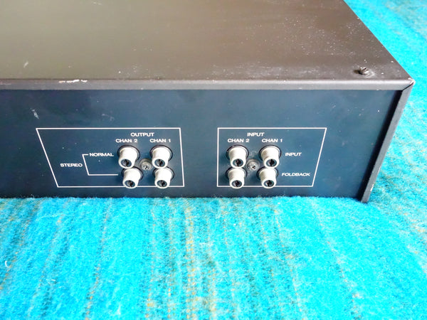 Fostex Model 3180 Reverb Unit - 80's Stereo Analog Spring Reverb - H050