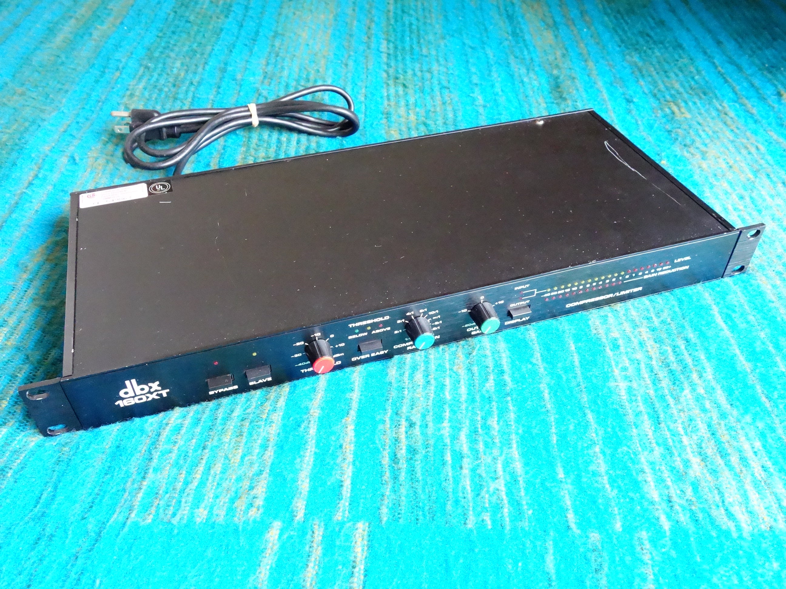 dbx 160XT ダイナミックプロセッサー DBX 160XT Monaural Compressor Limiter Signal Processor