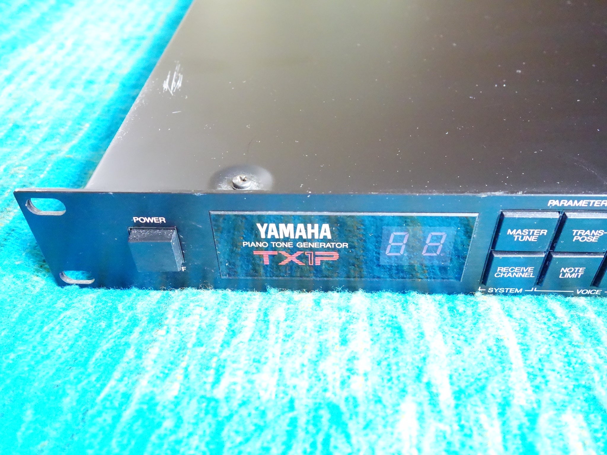 鍵盤楽器 Yamaha TG500 & TX1P Piano Tone Generator 1990's Yamaha TX1P Piano Tone Generator