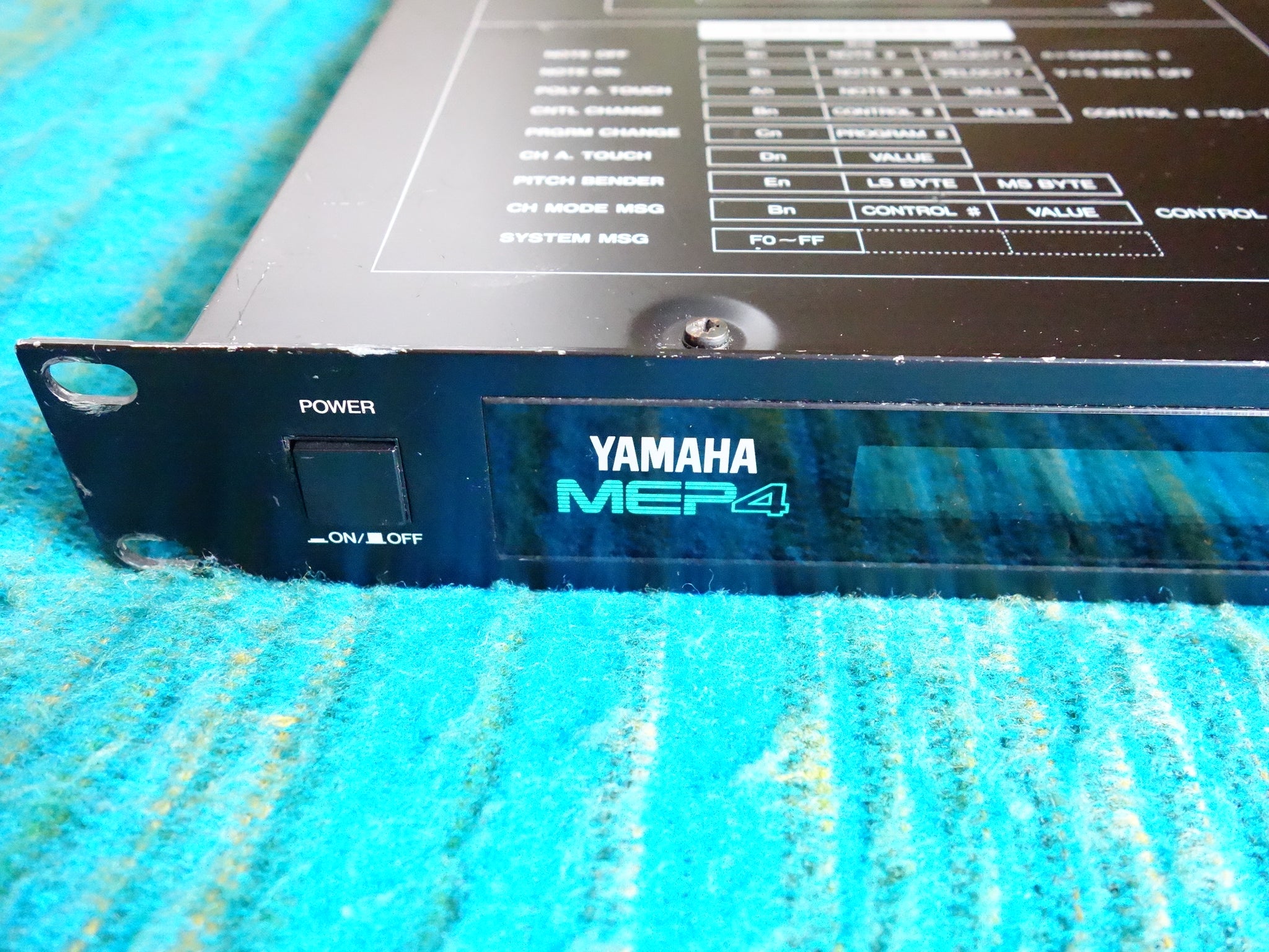 YAMAHA MEP4 Midi Event Processor - Rare 80's 4ch Midi Interface