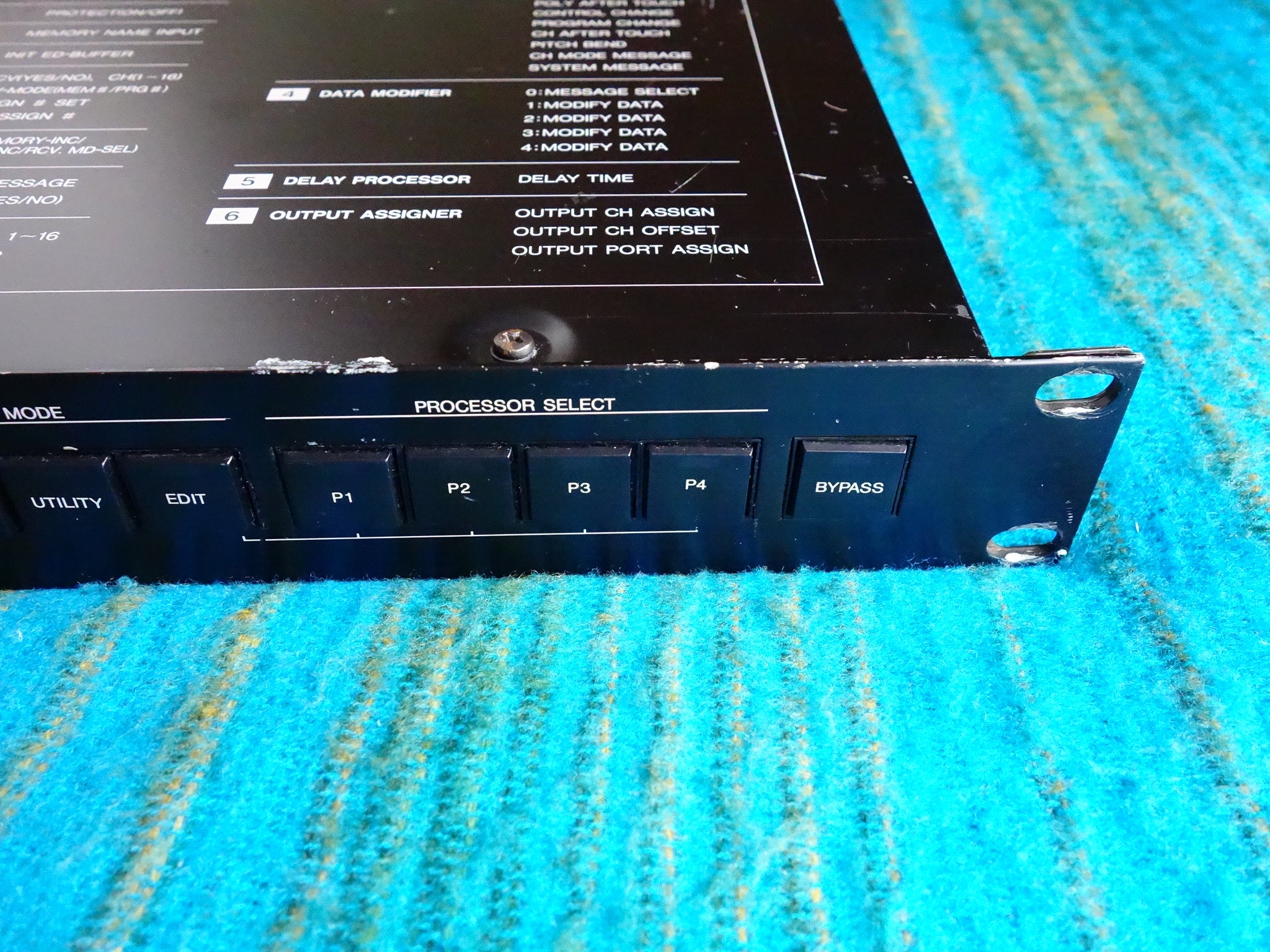 YAMAHA MEP4 Midi Event Processor - Rare 80's 4ch Midi Interface