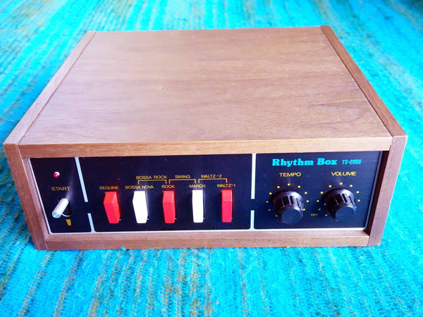 Rhythm Box TS-2000 Drum Machine - 70's Rare Japan Vintage Analog Beatbox - F12