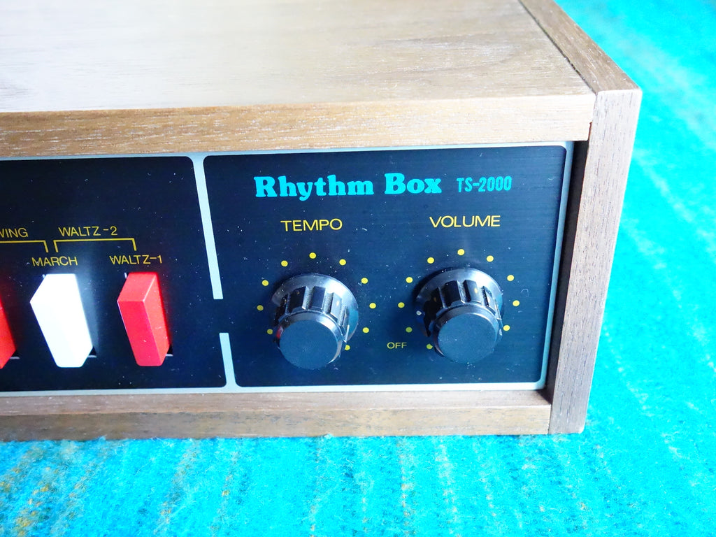 Rhythm Box TS-2000 Drum Machine - 70's Rare Japan Vintage Analog Beatb ...