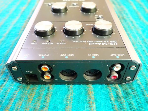 Tascam US-144 Mk2 MkII USB 2.0 4in/4out Audio/Midi Interface - H171