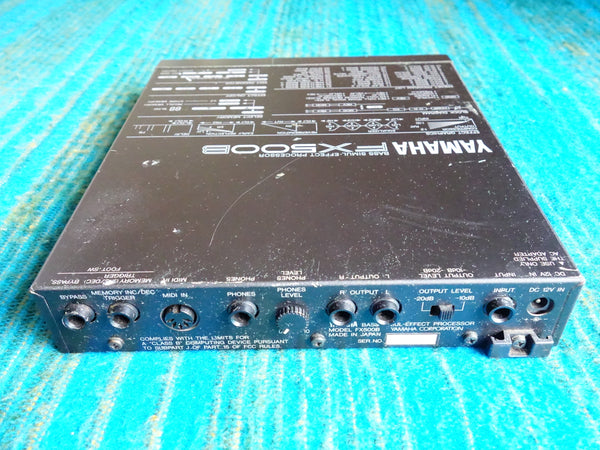 Yamaha FX500B Bass Simul Effect Processor / Multi-Effects w/ AC Adapter - F39