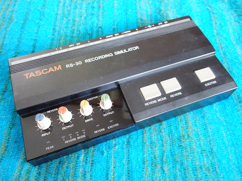 Tascam RS-30 Recording Simulator / Reverb & Exciter - Rare 80's Vintage - F50