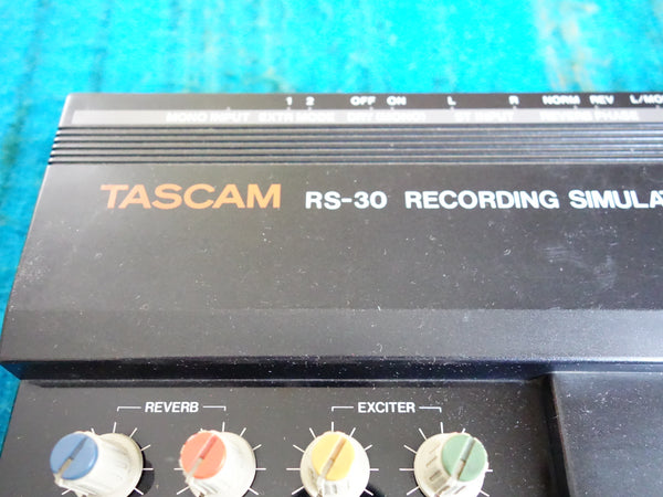 Tascam RS-30 Recording Simulator / Reverb & Exciter - Rare 80's Vintage - F50
