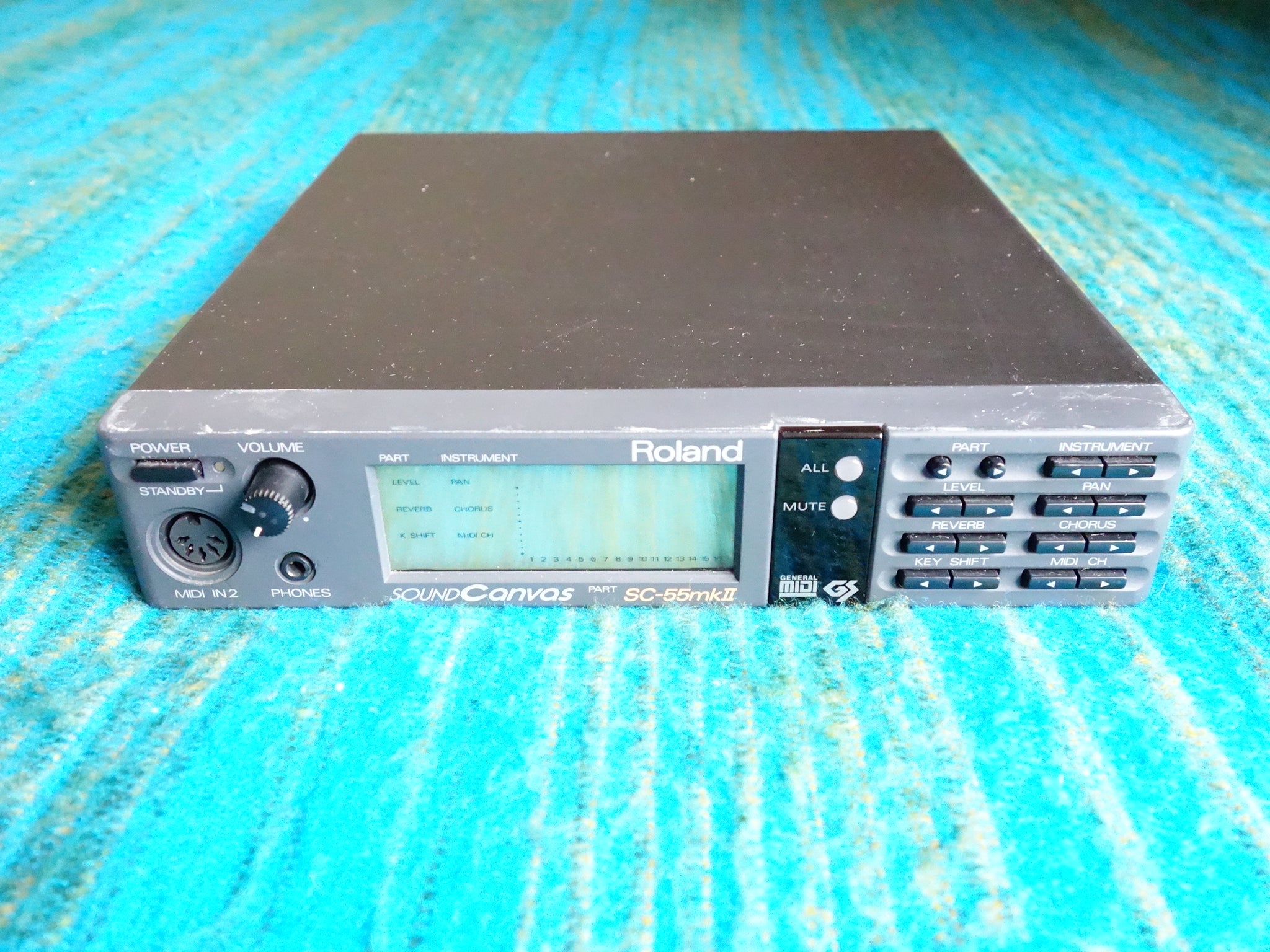 Roland SC-55 mkII mk2 Sound Canvas w/ AC Adapter / New Internal