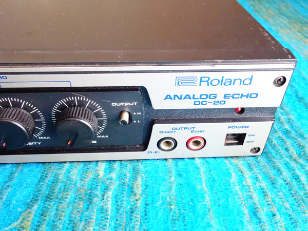 Roland DC-20 Analog Echo - 80's Vintage Analog Delay w/ MN3005 BBD Chip - F114
