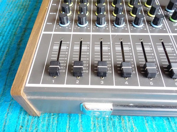 Teisco MX-650 6-Channel Mixer - Rare 80's Vintage Analog Mixer - Serviced - F140