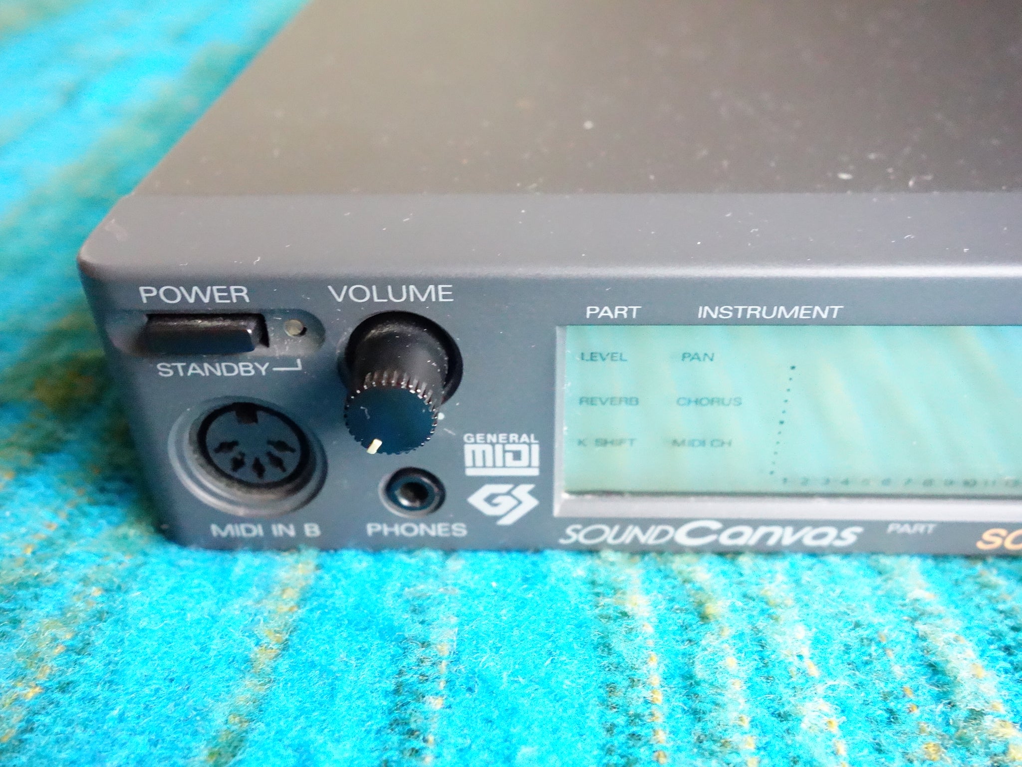 Roland SC-88VL Sound Canvas w/ Universal AC Adapter 100-240V