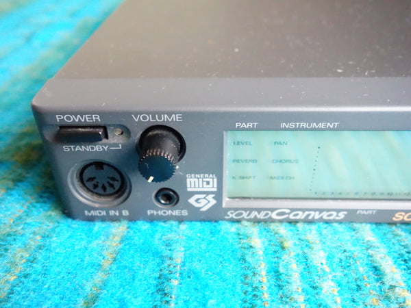 Roland SC-88VL Sound Canvas w/ Universal AC Adapter 100-240V - F152