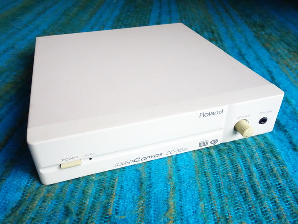 Roland SC-55ST Sound Canvas w/ Universal AC Adapter 100-240V - F153
