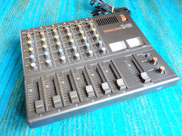 Tascam M-06 6 Channel Stereo Mixer - 80's Vintage - Worldwide Shipping - F163