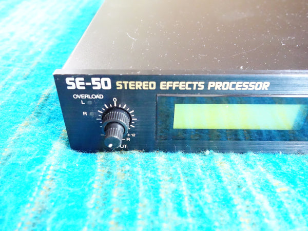 Boss SE-50 Stereo Effects Processor - New Internal Battery, Factory Reset - F175