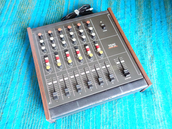 Teac Model 2A Audio Mixer Tascam Series - 80's Vintage 6ch Analog Mixer - F183