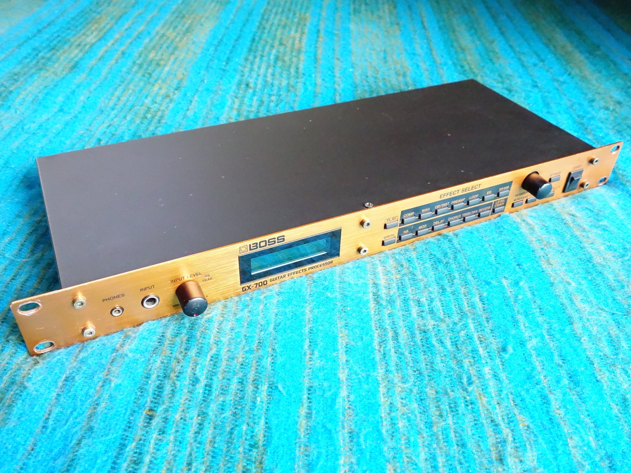 ギター Boss GX-700 Boss GX-700 Guitar Effects Processor - YouTube