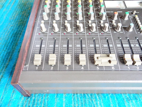 Tascam M-106 6 Channel Analog Stereo Mixer 80's Vintage - Serviced - F196
