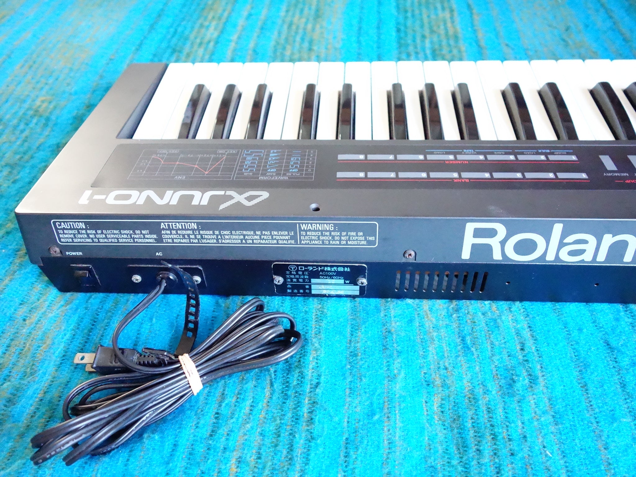 Roland Alpha Juno-1 Analog Polyphonic Synthesizer - 80's Vintage