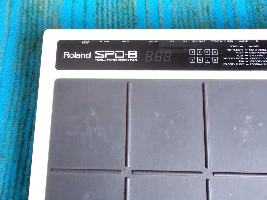 Roland SPD-8 Drum Percussion Pad / 90's Drum Pad w/ AC Adapter - F257