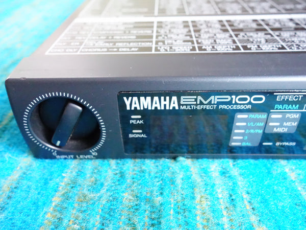 Yamaha EMP100 Guitar Multi Effect Processor / Multi-Effects w/ AC Adapter - F260